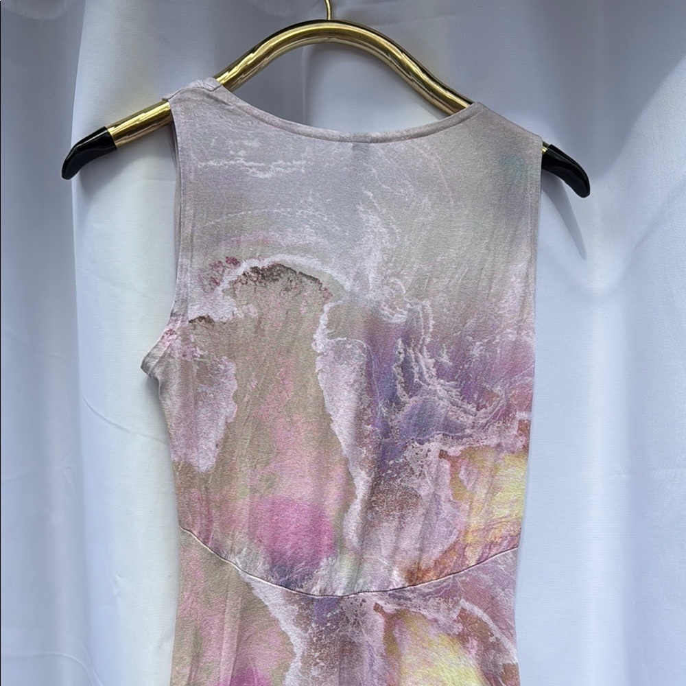Multicolor Sleeveless Dress - Picture 5 of 6